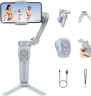 Estabilizador Imagem Gimbal 3 Eixos L7Cpro Aplicativo Smartphone Android e IOS Gimbal para Celular Câmera Vídeo Ganhar Muitos Seguidores Nas Plataformas Gerador de Conteúdo Digital Entregue Kiston