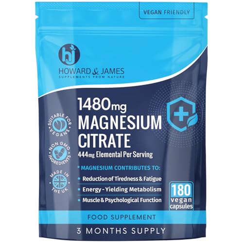 Howard & James Magnesium Citrate Capsules