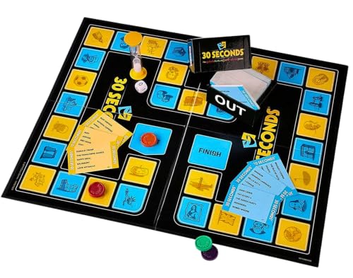 Image of Tickles 30 Seconds Board Game - Fun Team Challenge Guessing Game | Family Party Board Game for Teens & Adults (Ages: 12+ Years, Players: 4+)