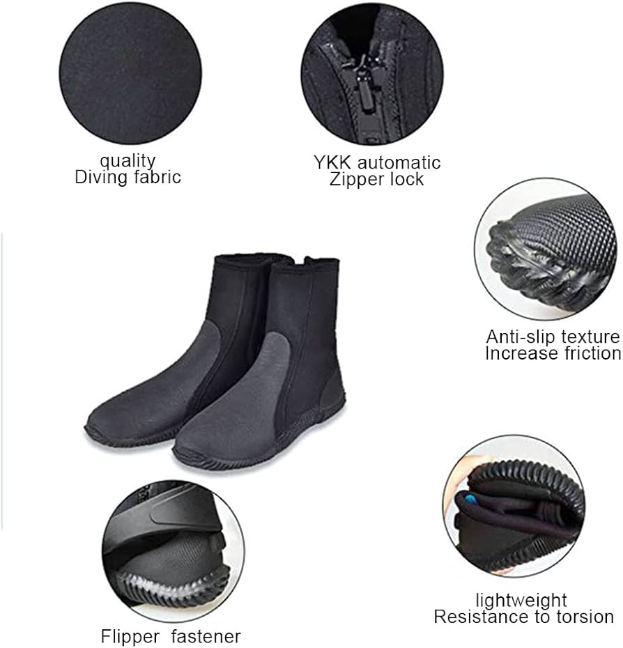 Wetsuit Booties Men Women-Surf Booties Neoprene Lesotho