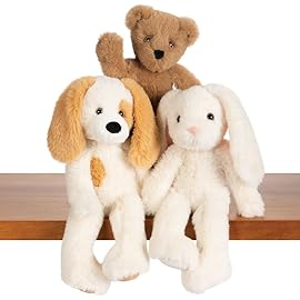 Vermont Teddy Bear Dog Plush - Dog Stuffed Animal, Buddy, 12 Inch