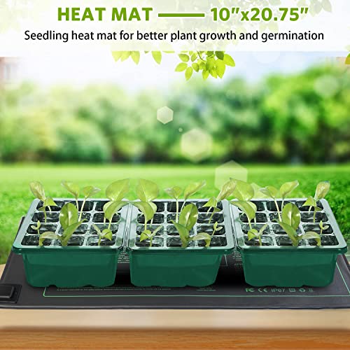 50% Off NAMOTEK Plant Heat Mat & Seed Starter Tray Kit