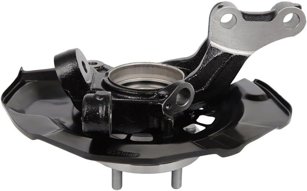 OCPTY Front Steering Knuckle and Hub Assembly for Toyota Sienna 2004-2006 3.3L, for Toyota Sienna 2007-2010 3.5L 698-424 698424