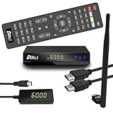 Mit dem ARLI AH1 mini erhalten Sie einen extrem kostengünstigen und zugleich leistungsfähigen digitalen Full HD Sat-Receiver zum Empfang aller freien TV- und Radiosender via Satellit. Über den vorhandenen HDMI Ausgang wird beste digitale Bildqualität garantiert. Vorprogrammiert für Astra 19.2°E & Türksat 42°E