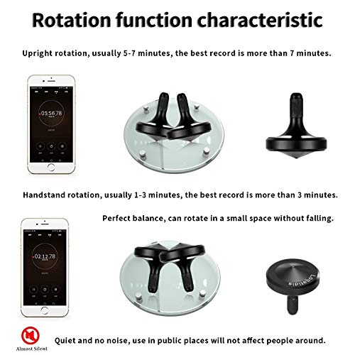 Metal Stainless Steel Spinning Top, Well Made EDC Decompression Toy, Perfectly Balanced, Spin Smooth, Long Rotation Time - Image 3