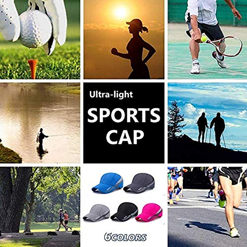 Clape Baseball Cap Outdoor Sports Running Performance Hat Uv Protection Ultra Thin Lightweight Waterproof Quick Dry Portable Mesh Hat Light Grat #TOP1