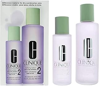 Clinique Clarifying Lotion 2 For Dry Combination Skin Gift Set 400ml + 200ml
