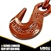 US Cargo Control Columbus McKinnon Ratchet Load Binders for 3/8 Inch Grade 70 Chain or 1/2 Inch Grade 43, (2-Pack), 9,200 LBS Working Load Limit, Use Ratchet Chain Binders for Flatbed Trailer