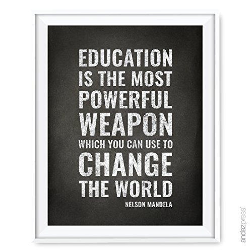 Andaz Press Nelson Mandela quote wall art