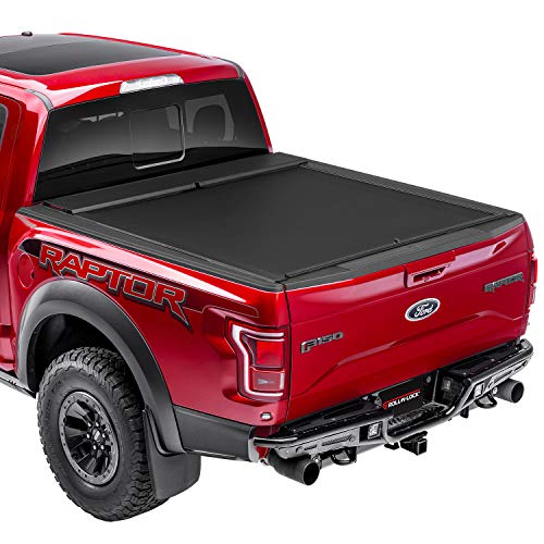 Roll-N-Lock M-Series Retractable Truck Bed Tonneau Cover | LG101M | Fits 2015 - 2020 Ford F-150 5' 7" Bed (67.1") #1