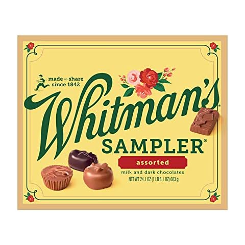 Whitman's Sampler Assorted Chocolates Gift Box Cover
