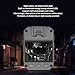 ciciglow 4K Police Body Camera, 1080P Body Worn Camera with Back Clip, Mini Wearable Body Cam with Night Vision Motion Detection