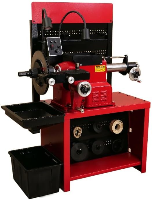Heavy-Duty Combination Disc/Drum Brake Lathe Machine