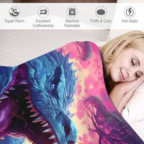 Couverture chaude flannel de flanelle luxe motif crocodile chic - 4