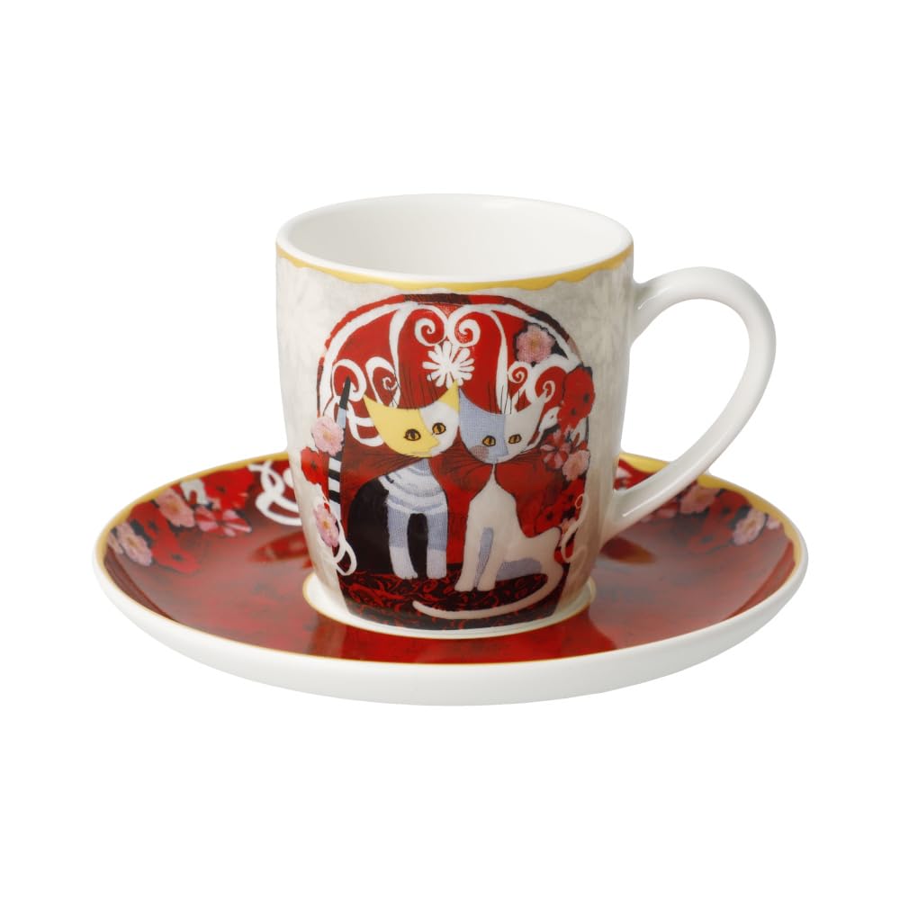 Tasse expresso Goebel Rosina Wachtmeister cadeau anniversaire
