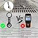 2Pcs Stud Finder Wall Scanner,Magnetic Stud Finder With 27 Pound of Pull Magnetic Power,No Batteries Required Wall Stud Finder Metal Stud Finder for Drywall,Wood,Plywood Paneling,Ceramic Tiling(Black)