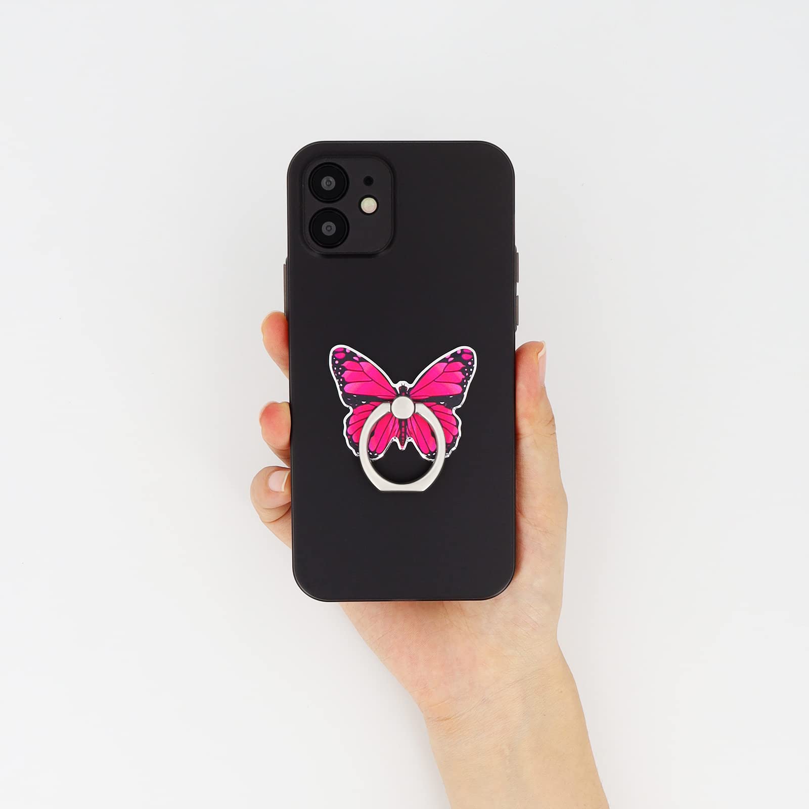 Supporto A Farfalla Per Telefono | Grip Con Anello Rotante 360° E