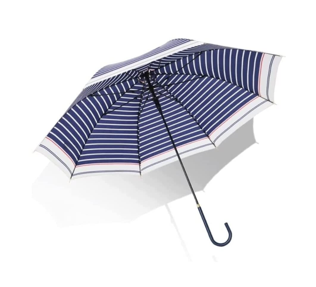 Parasol Odporny na Burzę Paski design parasol golfowy wyjątkowo duży słońce i deszcz parasol do kempingu parasolu podróży Samochód Parasol (Color : B, Size : 83cm)