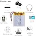 Liter energybattery 3.7V Lipo Battery 450mAh Rechargeable Lithium ion Polymer Battery 403035 with JST Connector