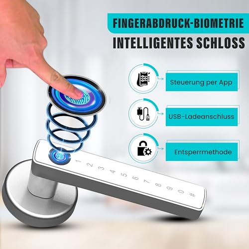 Fingerabdruck Smart Lock für Innentüren