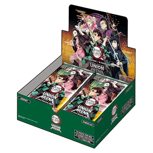 Union Arena English TCG: Demon Slayer UE05BT 1st Edition Booster Box &#8211; 16 Packs