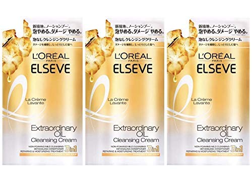 ロレアル パリ エルセーヴ ノーシャンプー エクストラオーディナリー オイル ラ クレム ラヴォン しっとり 詰め替え 380g×