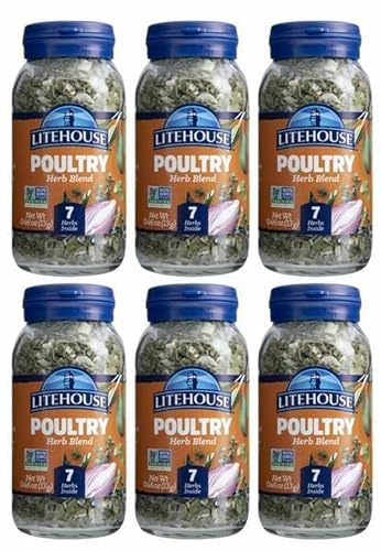 Litehouse Freeze Dried Poultry Herb Blend - Substitute for Fresh
