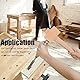 LIANCHEN Holzhammer Holzbearbeitungshammer Professionelle Holzbearbeitung Hammer Holzbearbeitungswerkzeug Buche massiv Schlagfestigkeit Rissfestigkeit für Meißel Geschnitztes (Holzfarbe, 245mm)