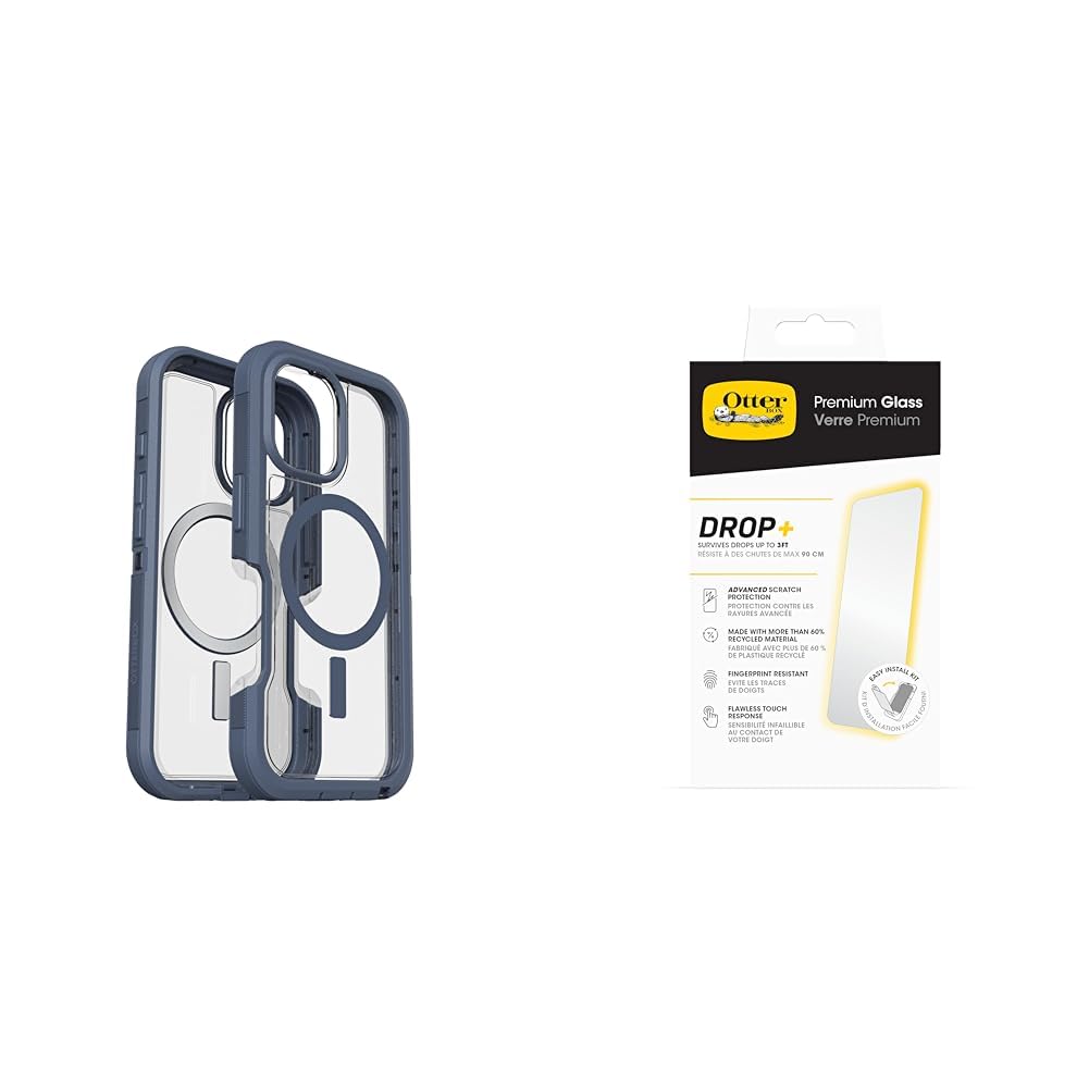 Coque iPhone 16 OtterBox Defender XT MagSafe transparente antichoc - 2