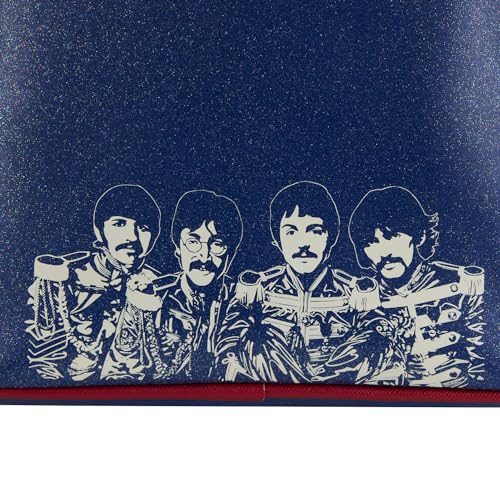 Loungefly The Beatles SGT Peppers Sac main bandouli re double sangle pour femme, multicolore, One Size, Mini sac dos - Les Beatles, Paul McCartney, John Lennon, RIngo Starr, George Harrison Loungefly The Beatles SGT Peppers Sac main bandouli re double sangle pour femme, multicolore, One Size, Mini sac dos – Image 5