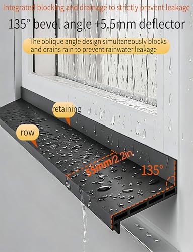 Burlete para ventanas contra filtraciones de agua: protección impermeable de 300 cm 4