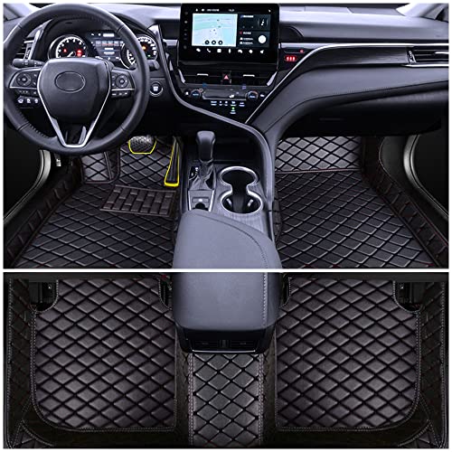 Lot de tapis de sol pour Toyota Auris Hybrid 2018 toutes saisons Noir