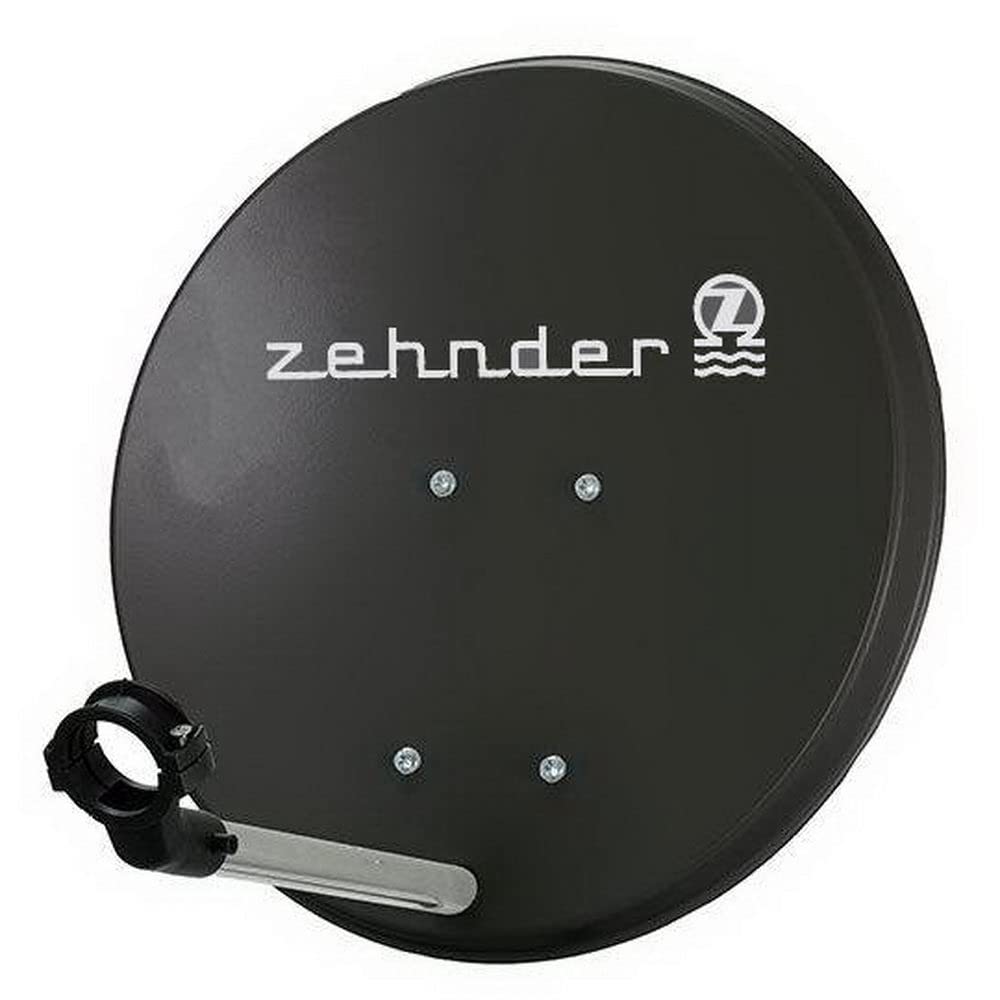 Mini chaîne satellite 42cm avec trépied 1,5m - Antenne haute performance 42cm 0,1dB - Super LNB + kit de connexion [10m câble coaxial 120dB - 2 connecteurs] - Pour voyage camping maison, 1 connexion