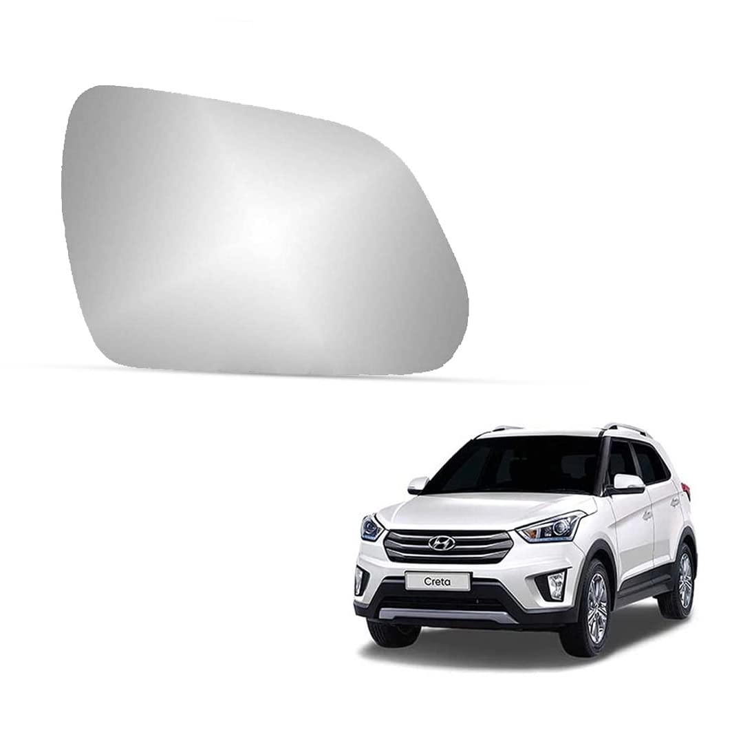 AutoPop Right Side ORVM Mirror Glass Plate for Hyundai Creta Right Side 2015-2019