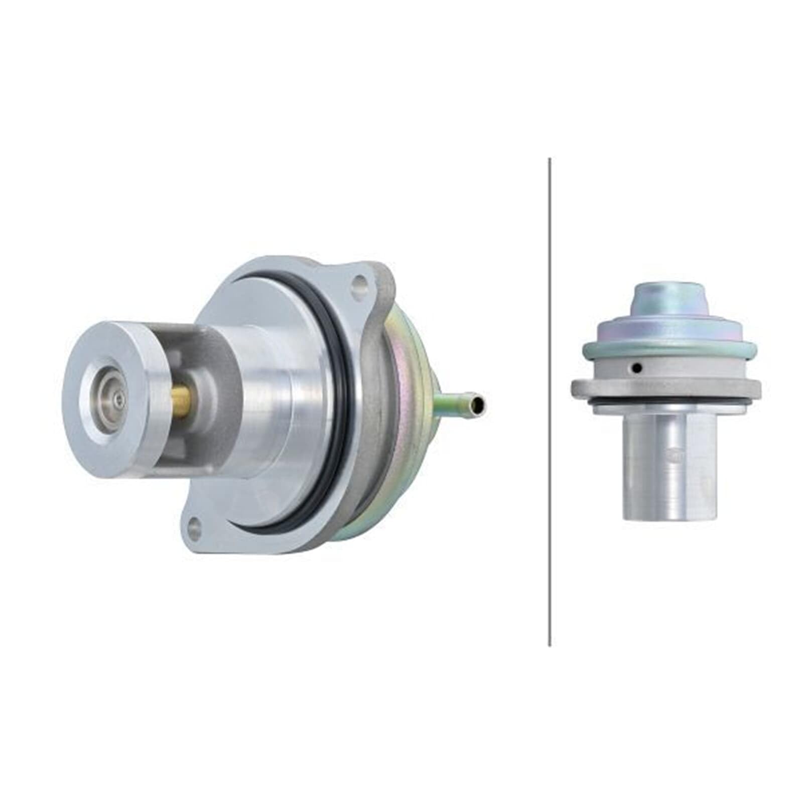 HELLA 6NU 014 865-531 Válvula EGR - neumático - con juntas tóricas