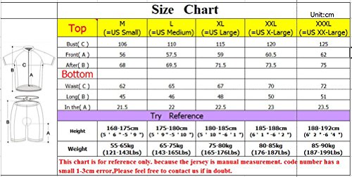 image for sponeed Men's Bicycle Jersey Polyester Shirt Tops Sublimation Print Si