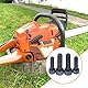 Mtanlo Schalldämpfer-Befestigungsschraube für Husqvarna 362 365 371 372 372XP 385 390 XP Kettensägenteil, Schalldämpfer-Befestigungsschraube