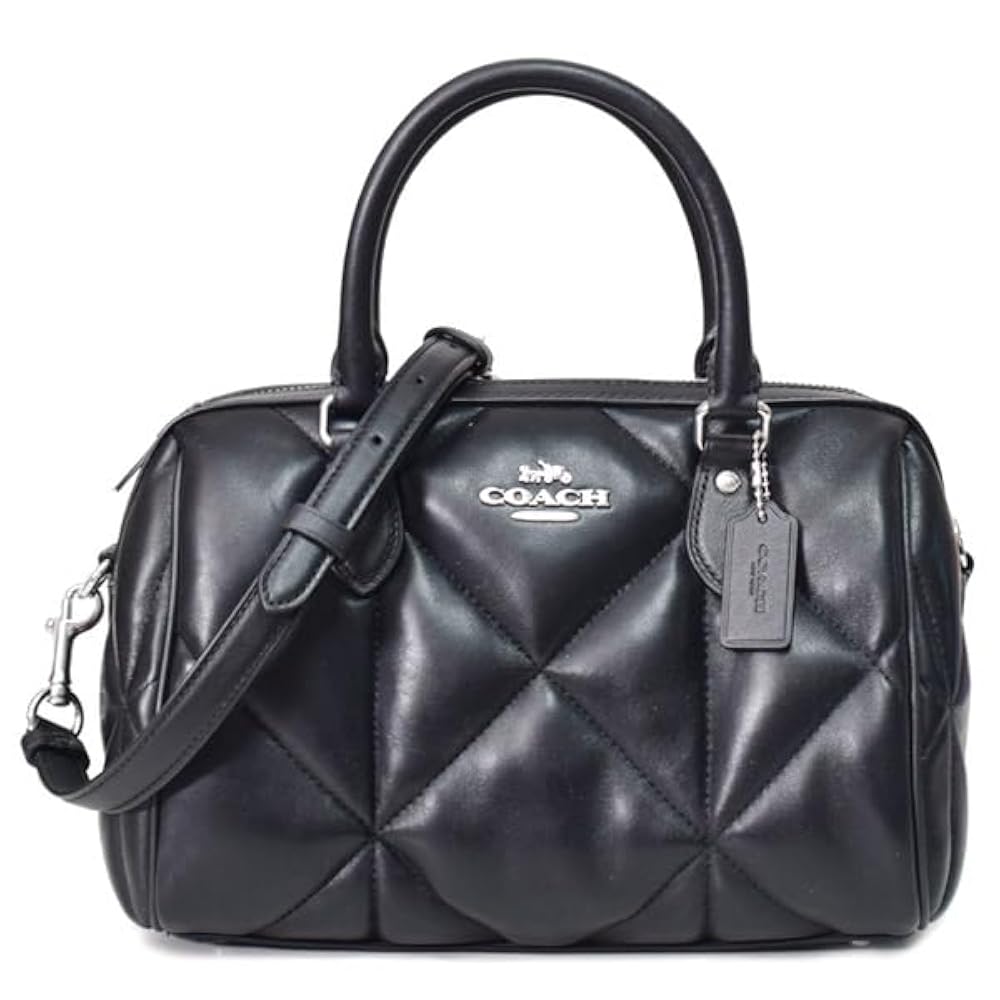 美品 コーチ ボストンバッグ ショルダー レザー ブラック 2way 301 COACH コーチ ボストンバッグ 旅行かばん メンズ 2Way レザー