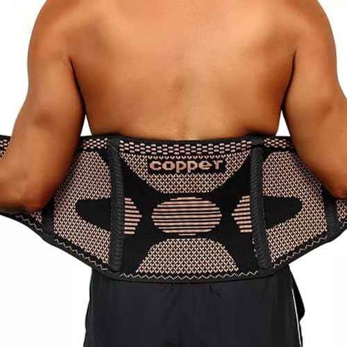 FDEETY Faja Lumbar Hombre Mujer Transpirable y Buena Fijación Soporte y Compresión Adecuado para Fitness y Actividades Sedentarias de Oficina