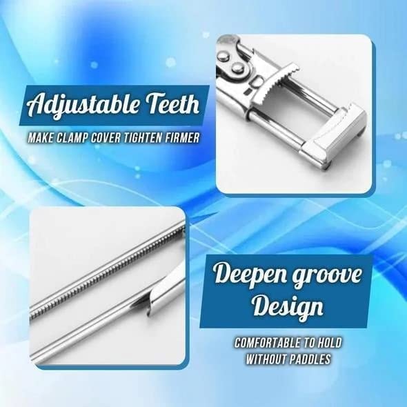 Apriscatole Regolabile In Acciaio Inox Per Mani Deboli E Artrite: Multiuso E Portatile, 1 Pezzo - 6