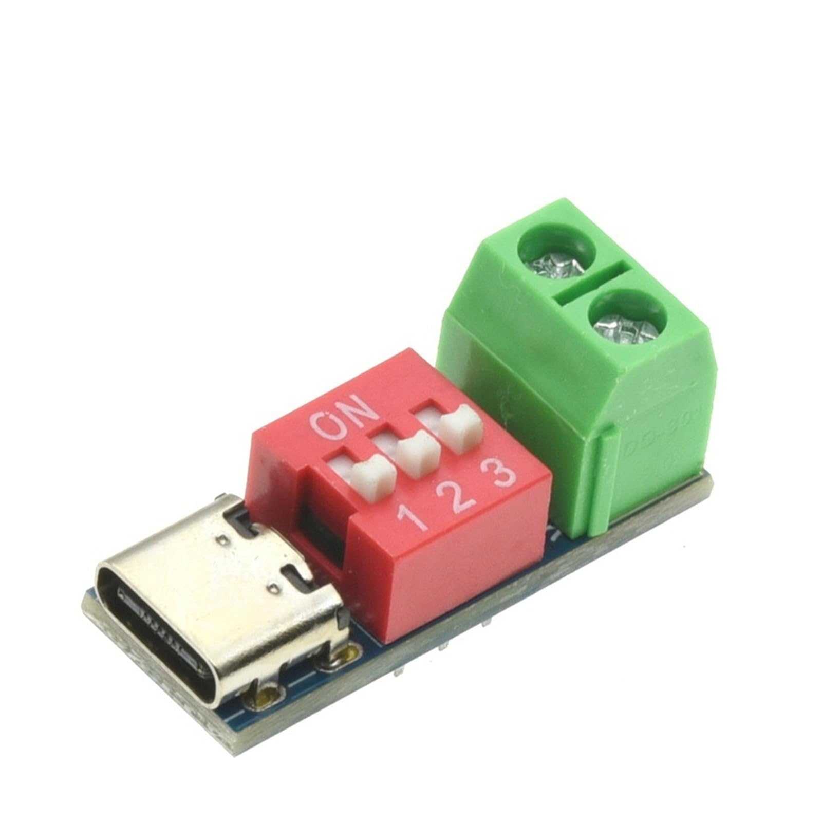 PD QC 5-20 V Dial Code Trigger Board 100 W Type-C Decoy Module