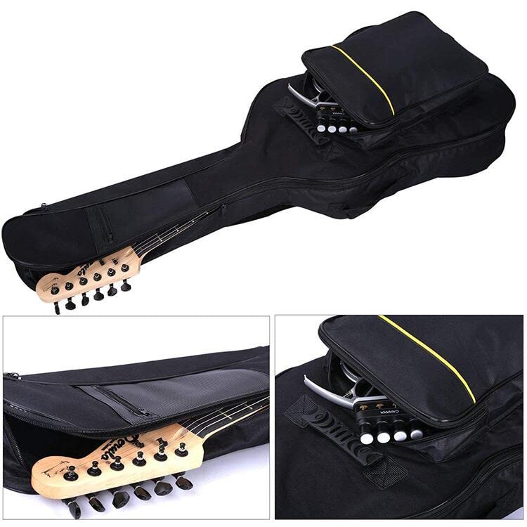 Housse de Guitaire en Nylon Oxford Etui pour Guitare Case Etanche avec Poches Externes pour Guitaires Classique… - Les Beatles, Paul McCartney, John Lennon, RIngo Starr, George Harrison Housse de Guitaire en Nylon Oxford Etui pour Guitare Case Etanche avec Poches Externes pour Guitaires Classique… – Image 3