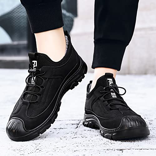 Yuhaotin Mens Travel Shoes Waterproof Plantar Fasciitis Sandals Fashion Summer And Autumn Men Sneakers Hiking Shoes Non Slip Sole Mesh Running Shoes For Men Slip On Tennis Shoes Men #TOP4