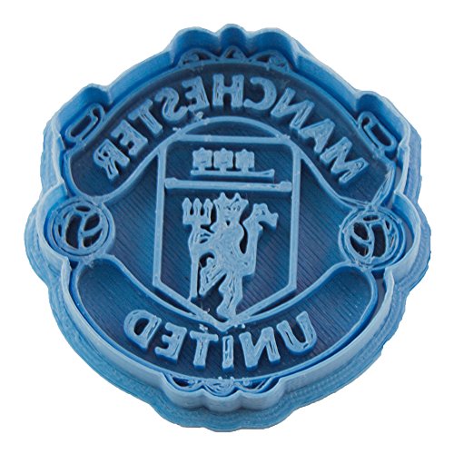 Cuticuter Manchester United Equipo Fútbol Cortador de Galletas, 8x7x1.5 cm