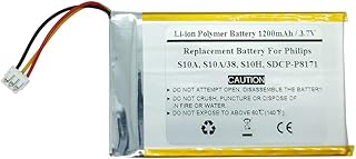 1200mAh 3.7V Replacement Battery For Philips S10A, S10A/38, S10H, SDCP-P8171 Cordless Phone, PH454061