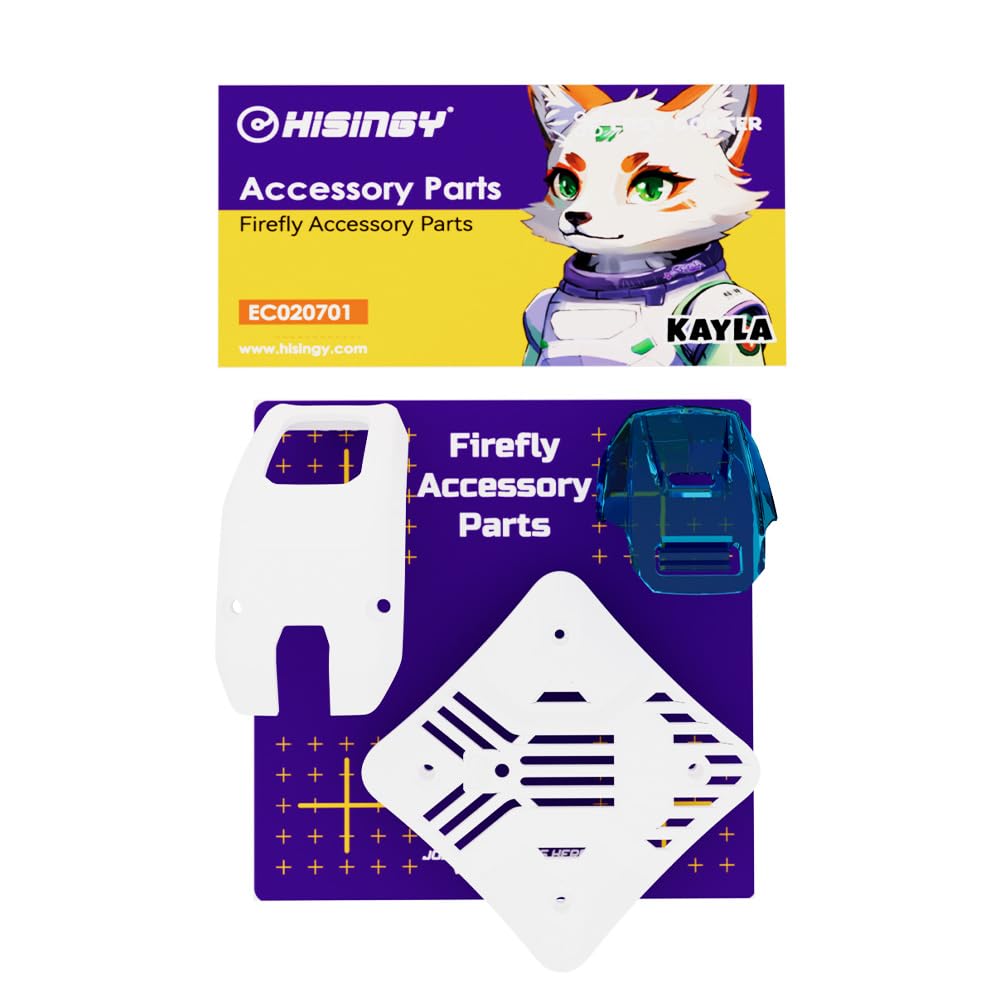 HISINGY Drone Accessory Parts for Firefly Collection,Flight Controller Cover Board*1,Camera Holder*1,Camera Cover Board*1,Lightweight,Easy Assembly (