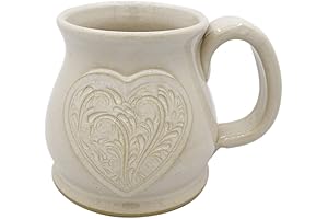 Handcrafted 12oz Hippie Coffee Mug - A Paisley Swirl of Love