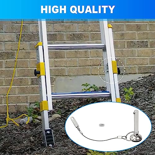 36-44 Extension Ladder Pin/Lanyard Replacement Kit Fits Werner Ladders Equalizer Part #TOP2