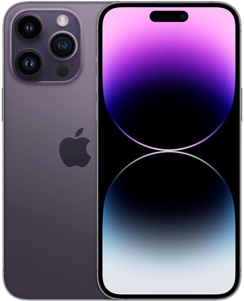 Apple iPhone 14 Pro, 1TB, Deep Purple for AT&T (Renewed)