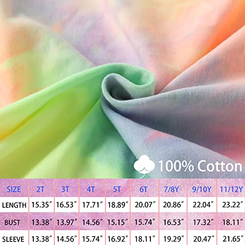 Julerwoo Toddler & Kids Cotton Sweatshirts Girls' Zip-Up Hoodie Dinosaur Unicorn Pullover Shirt Tops 2-12 Years - Image 8